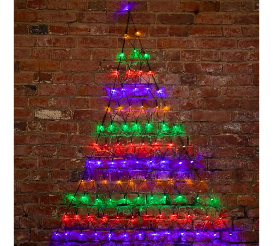 Светодиодная гирлянда NEON-NIGHT Сеть 8 режимов 2х2х1.5м 136 LED мультиколор 215-009