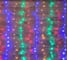 Светодиодная гирлянда NEON-NIGHT Дождь 8 режимов 2х3м 240 LED прозрачный провод мультиколор 235-069 1