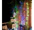 Светодиодная гирлянда NEON-NIGHT Дождь 8 режимов 2х3м 240 LED прозрачный провод мультиколор 235-069 8