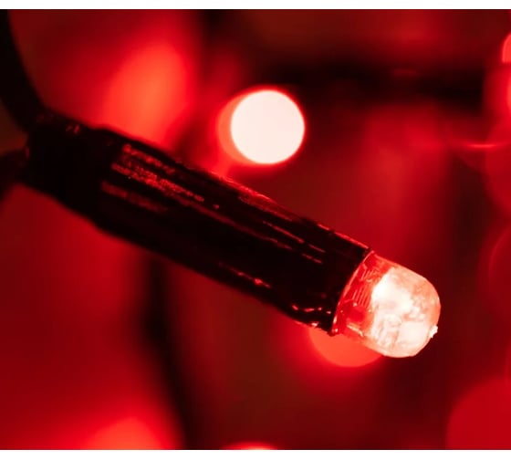Светодиодная гирлянда NEON-NIGHT Дождь постоянное свечение 2х3м 760 LED красный 237-142