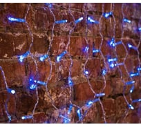 Светодиодная гирлянда NEON-NIGHT Дождь постоянное свечение 2х9м 2200 LED прозр провод, синий 235-193