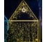 Светодиодная гирлянда NEON-NIGHT Дождь постоянное свечение 2х9м 2200 LED черн провод, жёлтый 235-181 5