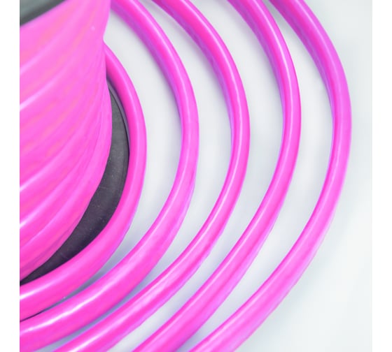 Гибкий светодиодный неон NEON-NIGHT 12х26, бухта 50м, 80 LED/метр, цвет свечения: розовый 131-027