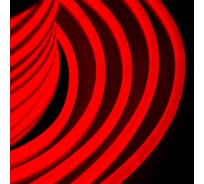 Гибкий светодиодный неон NEON-NIGHT 12х26, бухта 50м, 80 LED/метр, цвет свечения: красный 131-022
