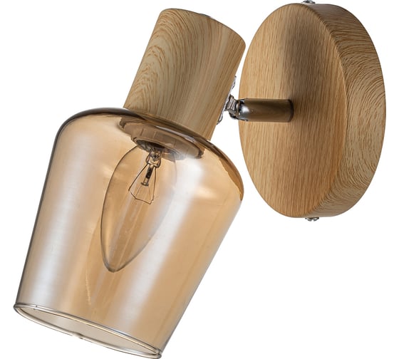 Настенный светильник ESCADA E14*40W Wood 691/1A
