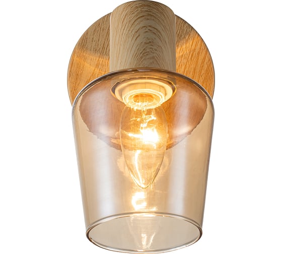 Настенный светильник ESCADA E14*40W Wood 691/1A