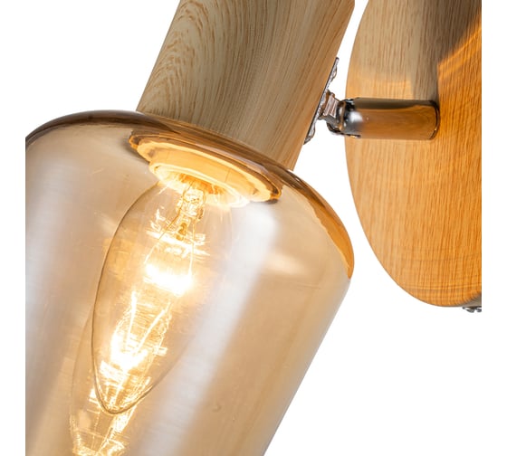 Настенный светильник ESCADA E14*40W Wood 691/1A