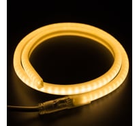 Светодиодный гибкий неон NEON-NIGHT SMD 12х12ммформа-D бухта 100м 120LED/метр тёплый-белый 131-076