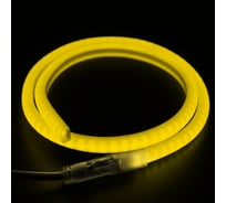 Светодиодный гибкий неон NEON-NIGHT SMD 12х12ммформа-D , бухта 100м, 120LED/метр, жёлтый 131-071