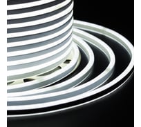 Светодиодный гибкий неон NEON-NIGHT SMD 7x12ммкомпактный бухта 100м 120LED/метр  белый 131-065