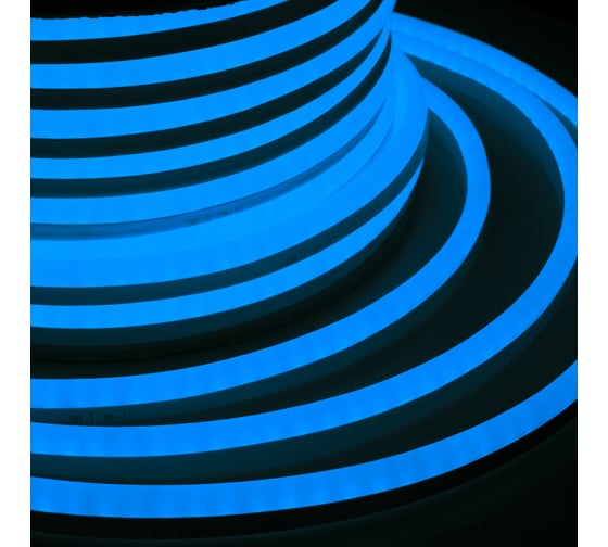 Светодиодный гибкий неон NEON-NIGHT SMD 15х26мм, бухта 50м, 120 LED/метр, синий 131-053