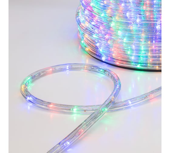 Гибкий шнур Neon-Night Дюралайт, 24 LED/метр, мультиколор, свечение с динамикой, бухта 100м 121-329-4