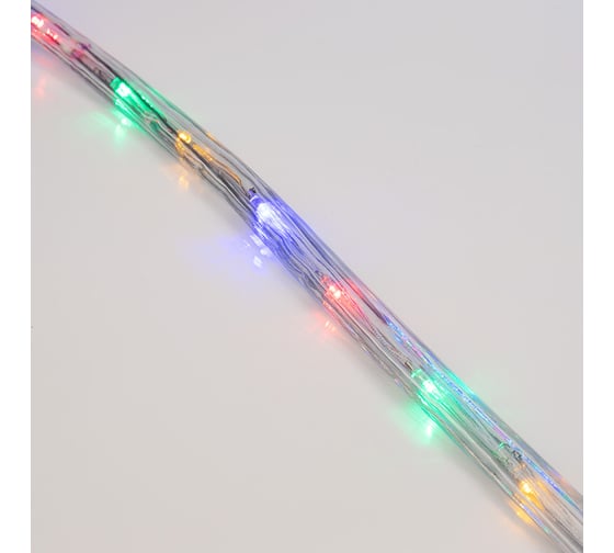 Гибкий шнур Neon-Night Дюралайт, 24 LED/метр, мультиколор, свечение с динамикой, бухта 100м 121-329-4