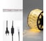 Гибкий шнур Neon-Night Дюралайт, двухжильный ,230В, 10мм, 24 LED/м, теплый белый, модуль 2м, бухта 100м 121-126-3 1