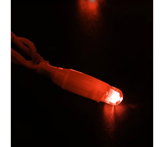 Светодиодная гирлянда NEON-NIGHT Нить с эффектом мерцания 10м 100 LED, красный, без комплекта подключения 305-232