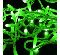 Светодиодная гирлянда NEON-NIGHT Нить с эффектом мерцания 10м 100 LED, зелёный, без комплекта подключения 305-234