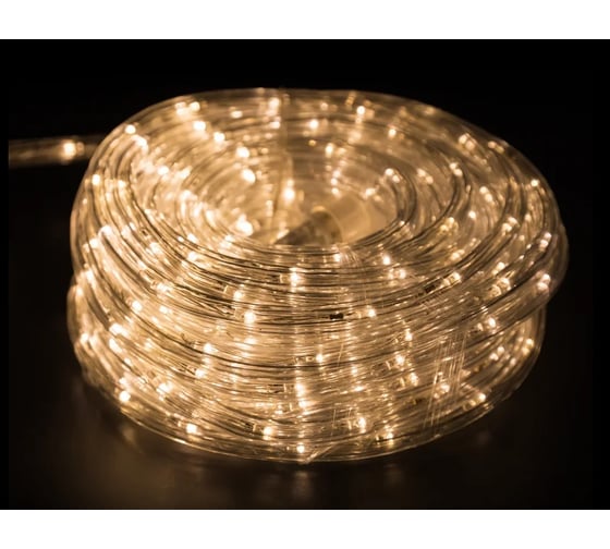 Готовый комплект гирлянда Neon-Night Дюралайт бухта 14м 24 LED/метр, цвет свечения: тёплый-белый 121-326-14