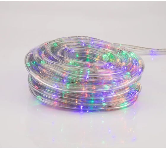 Готовый комплект NEON-NIGHT Дюралайт бухта 14м 24 LED/метр, цвет свечения: мультиколор 121-329-14