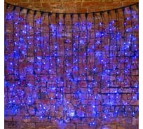 Светодиодная гирлянда NEON-NIGHT Дождь постоянное свечение 2х1.5м 360 LED синий 237-123