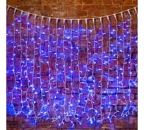 Светодиодная гирлянда NEON-NIGHT Дождь постоянное свечение 2х1.5м 360 LED синий 237-113
