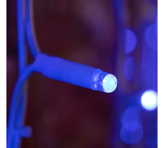 Светодиодная гирлянда NEON-NIGHT Дождь постоянное свечение 2х1.5м 360 LED синий 237-113