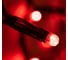 Гирлянда Neon-Night Занавес 2х1,5 м, 360 LED красный, черный каучук, IP67 237-122 3