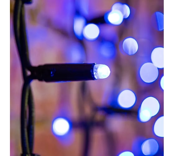 Светодиодная гирлянда NEON-NIGHT Дождь постоянное свечение 2х3м 760 LED синий 237-143
