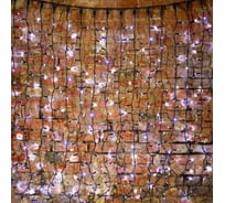 Гирлянда Neon-Night Занавес 2х3м, 760 LED белый, черный каучук, IP67 237-145