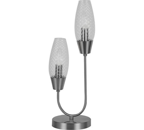 Настольный светильник ESCADA 10165/2 E14*60W Nickel 10165/2 Nickel