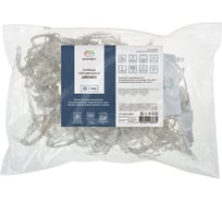 Светодиодная гирлянда NEON-NIGHT Бахрома постоянное свечение 2.4х0.6м 88 LED белый 255-055