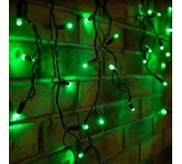 Светодиодная гирлянда NEON-NIGHT Бахрома постоянное свечение 2.4х0.6м 88LED 255-044