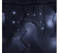 Светодиодная гирлянда NEON-NIGHT Бахрома постоянное свечение 3.2х0.6м 88 LED белый 255-275