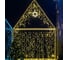 Светодиодная гирлянда NEON-NIGHT Бахрома постоянное свечение 4.8х0.6м 176 LED золотой 255-147 2