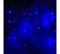 Светодиодная гирлянда NEON-NIGHT Бахрома постоянное свечение 3.2х0.6м 120 LED синий 255-213