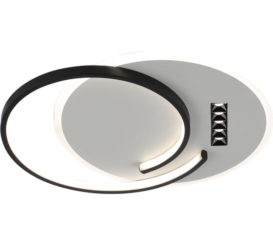 Люстра Schaffner LED 84W+10W Porta 2975-500 WH+BK 1