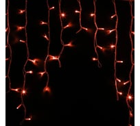 Светодиодная гирлянда NEON-NIGHT Бахрома постоянное свечение 5.6х0.9м 240 LED красный 255-282