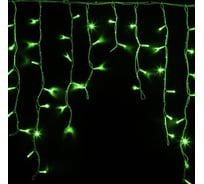 Светодиодная гирлянда NEON-NIGHT Бахрома постоянное свечение 5.6х0.9м 240 LED зеленый 255-284