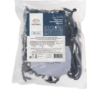 Светодиодная гирлянда NEON-NIGHT Бахрома с эффектом мерцания 4х0.6м 128 LED белый 255-235