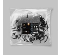 Светодиодная гирлянда NEON-NIGHT Бахрома с эффектом мерцания 4х0.6м 128 LED белый 255-235