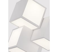 Потолочная светодиодная люстра Schaffner Habla 2821-480, цвет белый. Люстра с пультом управления, освещение до 12 кв.м, мощность 84 Вт Habla 2821-480 WH