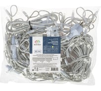 Светодиодная гирлянда NEON-NIGHT Бахрома с эффектом мерцания 5.6х0.9м 240 LED тёплый-белый 255-266