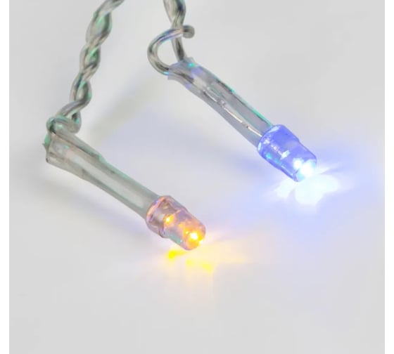 Светодиодная гирлянда-нить Neon-Night 8 режимов 10м 80LED прозр провод мультиколор 303-189