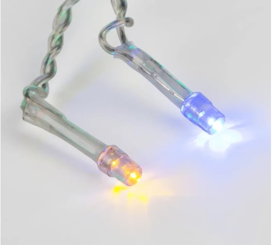 Светодиодная гирлянда-нить Neon-Night 8 режимов, 15м, 120 LED, прозрачный провод, мультиколор 303-199