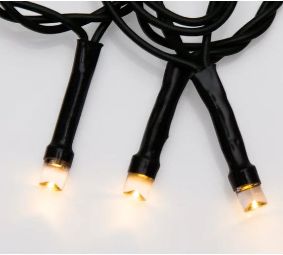 Светодиодная гирлянда-нить Neon-Night 8 режимов 20м 160 LED тёплый-белый 303-116