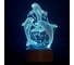 Светодиодный 3D светильник GLANZEN RPD-3D-RGB-DOLPHIN КА-00008053 1