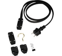 Блок питания Neon-Night для подключения двухжильной гирлянды Белт-Лайт (шнур питания 1,5м с вилкой, 2 коннектора, заглушка) 331-003