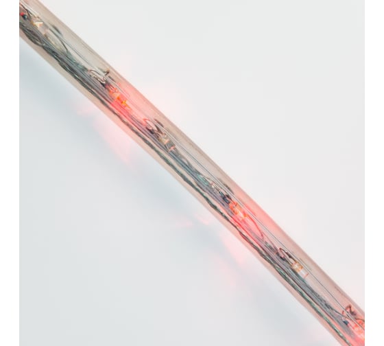 Светодиодный гибкий шнур NEON-NIGHT Дюралайт бухта 100м 36 LED с эффектом мерцания красный 121-252