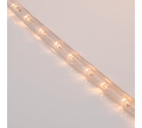 Светодиодный гибкий шнур NEON-NIGHT Дюралайт бухта 100м 36 LED/метр, Розовое золото 121-128