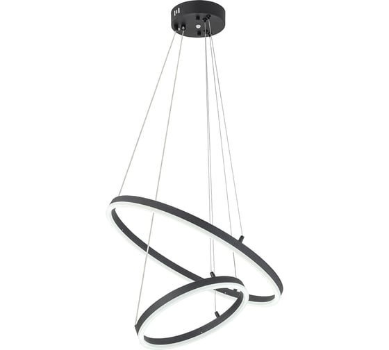 Подвесной светильник ESCADA 10254/2 LED*66W Black APP 10254/2LED Black APP