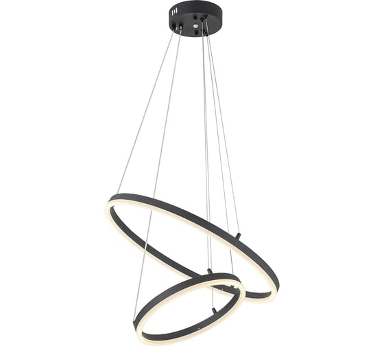 Подвесной светильник ESCADA 10254/2 LED*66W Black APP 10254/2LED Black APP